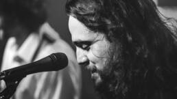 Marcus Collins Close Up Portrait at Alpine Motel Album Release Show