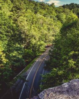 Top of Backbone Rock, Shady Valley Tennessee