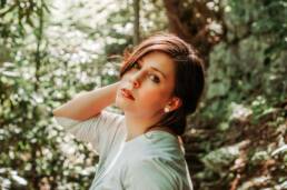 Female Portrait at Backbone Rock, Tennessee